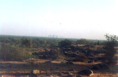 View of the Thermal Power Station from Balasinor 0